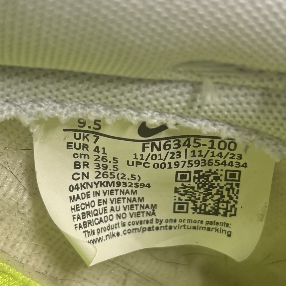 Nike Dunk Low PRM‎ Next Nature Football Grey Gum FN6345-100 Womens Size 9.5 - Picture 8 of 8
